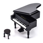 Piano music box - Black