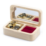 Maple ring box (T-Engraving)