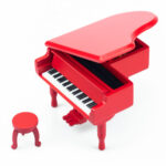 Piano music box - Red