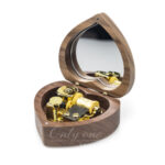 Walnut Heart music box