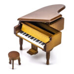 Piano music box - Wood