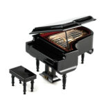 Piano music box 2 - Black