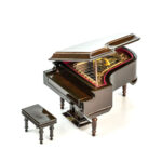 Piano music box 2 - Brown